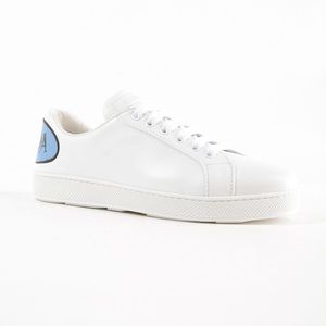 Prada Leather Vit.fumetto Sneakers